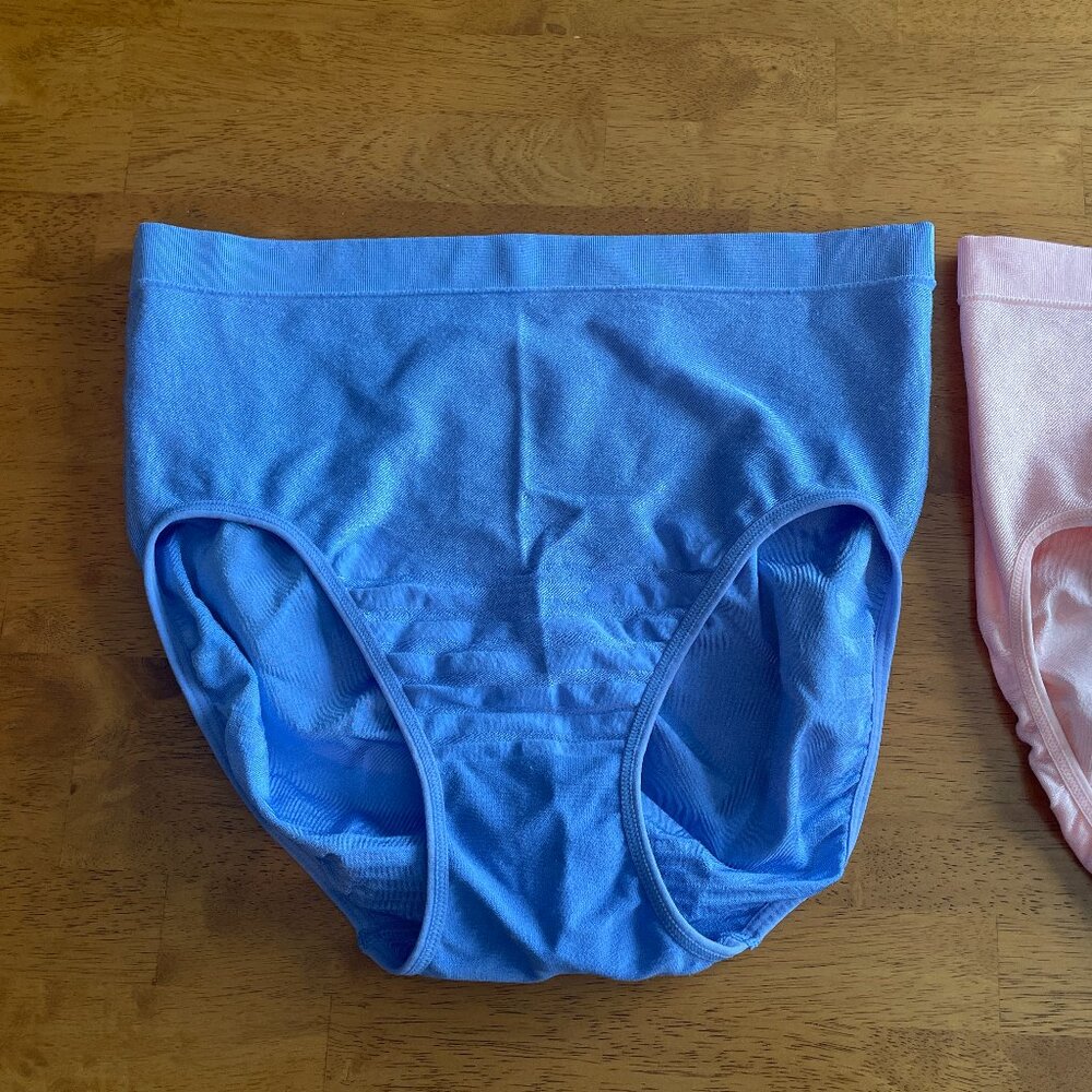 NWOT Set of 2 - Size 2XL Maidenform purple pink tummy control briefs - Picture 10 of 11